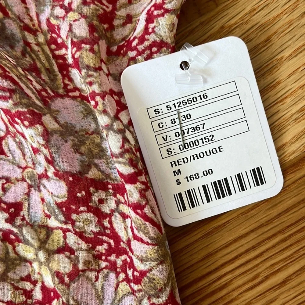 NWT Free People Feeling Groovy Maxi Red combo Size Small or Medium